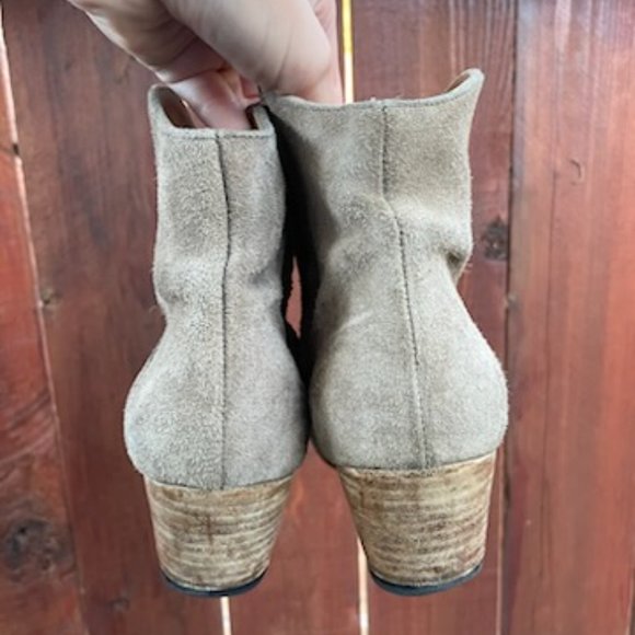 Isabel Marant Grey Dicker Bootie - Picture 4 of 5